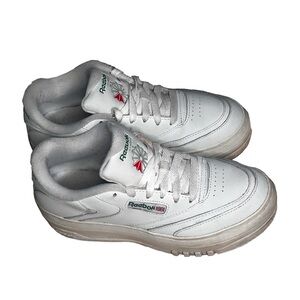 Reebok White Leather Sneakers